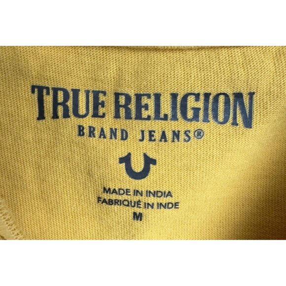 True Religion Gold Graphic T-Shirt Kids M 100% Cotton Casual Short Sleeve - Picture 4 of 9